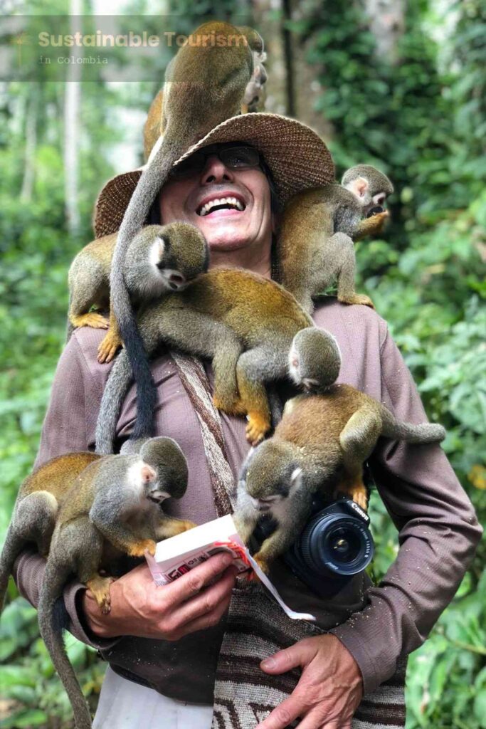 Colombian Amazon - Monkey Island