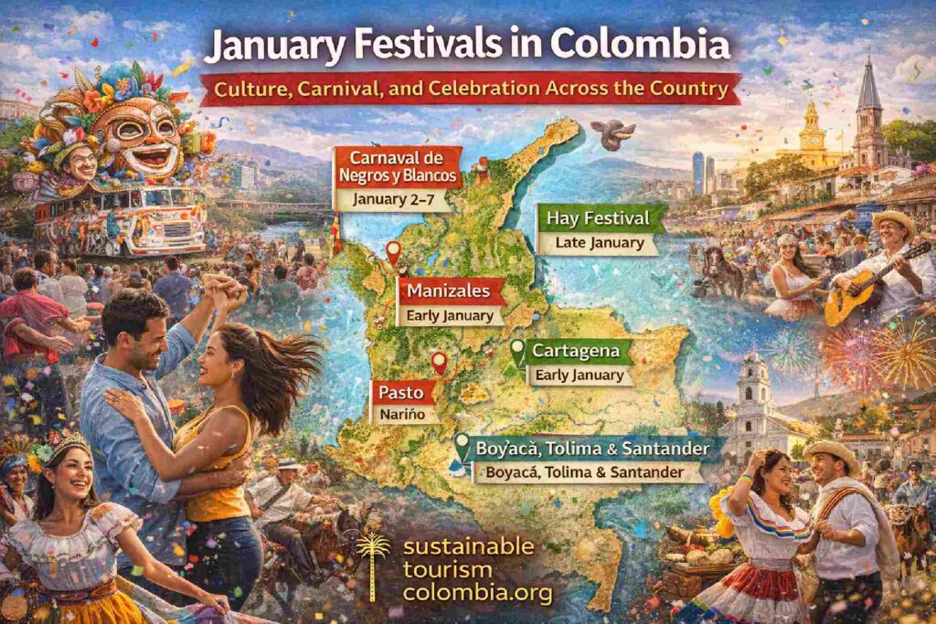 january festivals colombia