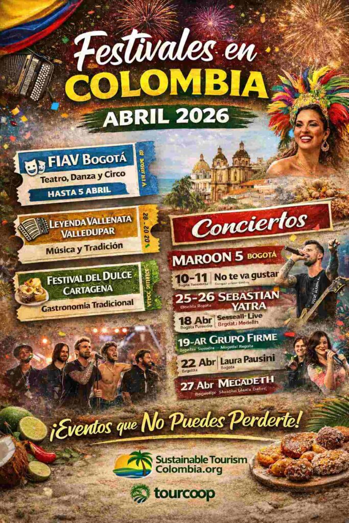 festivals kolumbien april