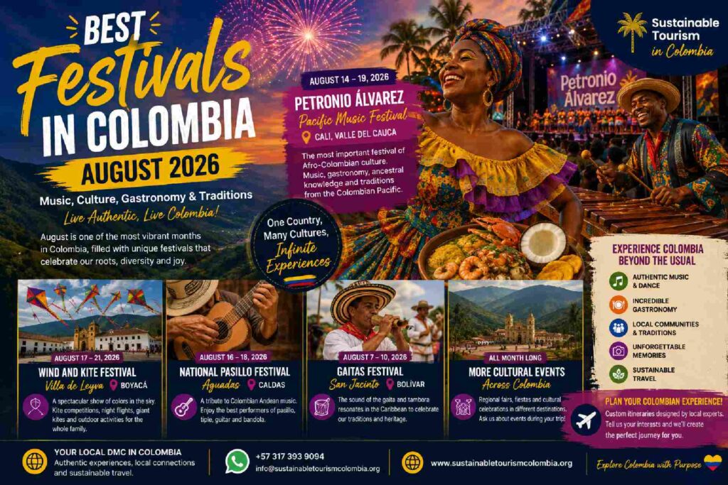 Festivals in Colombia August 2026