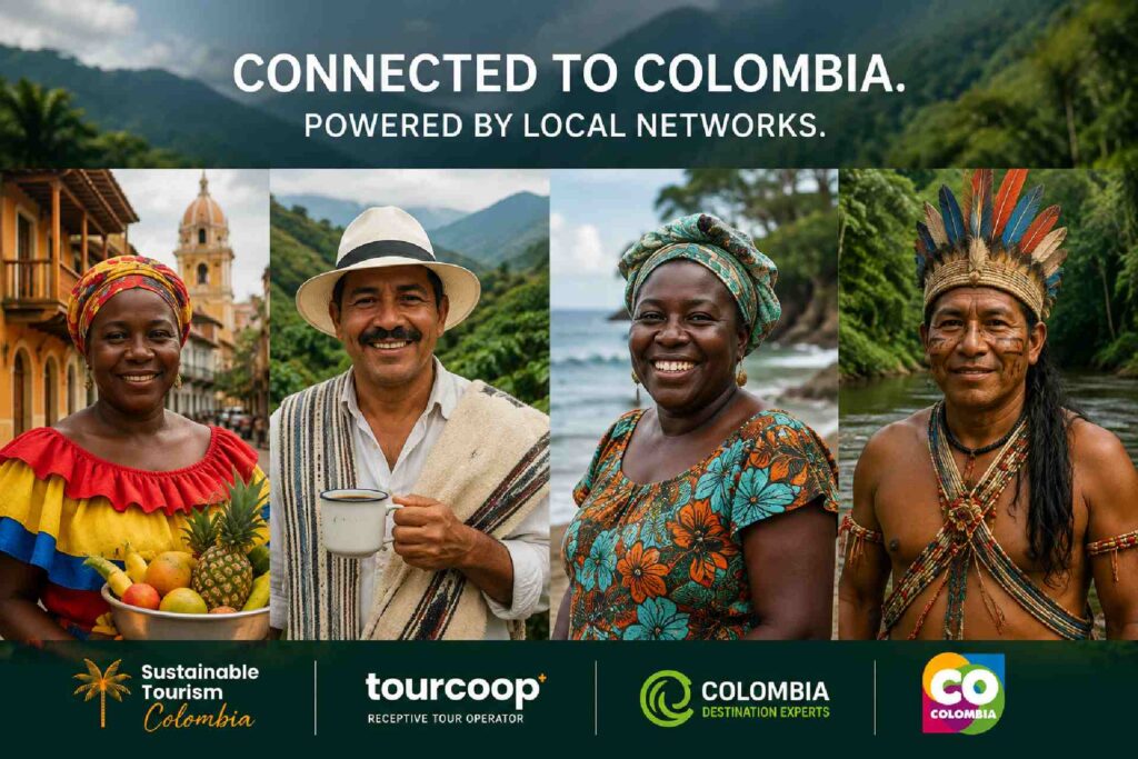 Connected to Colombia. Powered by Local Networks
