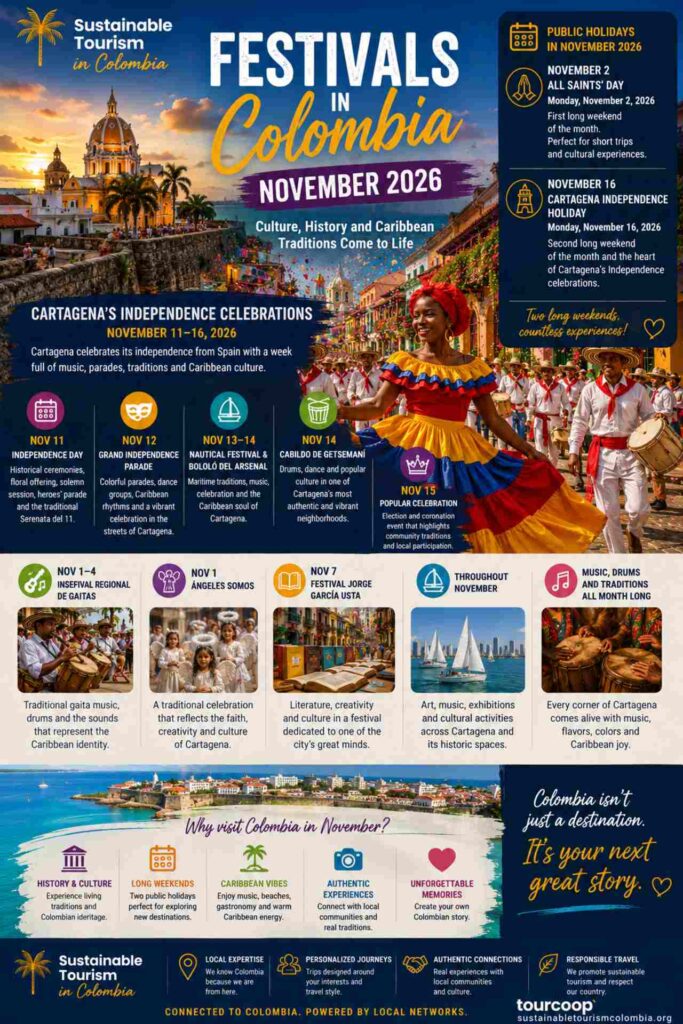 Festivals in Colombia November 2026